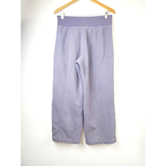 Athleta Retroplush Pants Womens Medium Elastic Waist Sweatpants Straight Leg - Picture 6 of 15